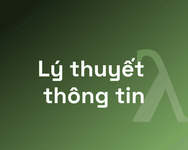 Lý thuyết thông tin