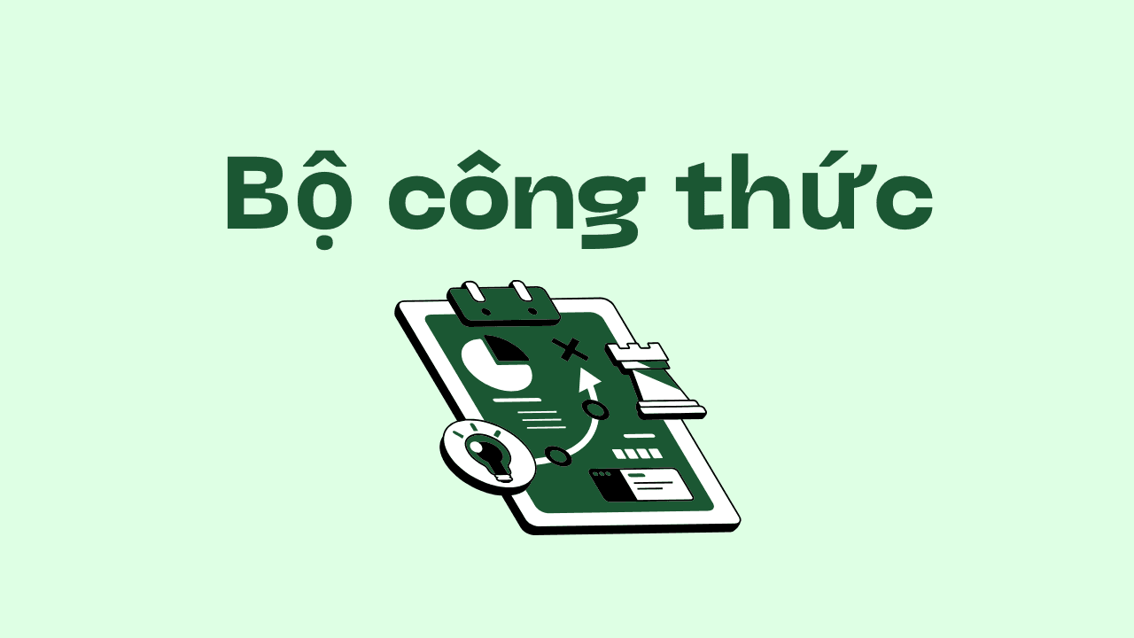 bộ công thức